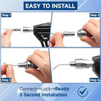 Pressure Washer Nozzle Kit, 8 Pack, 1-2 GPM - Image 4