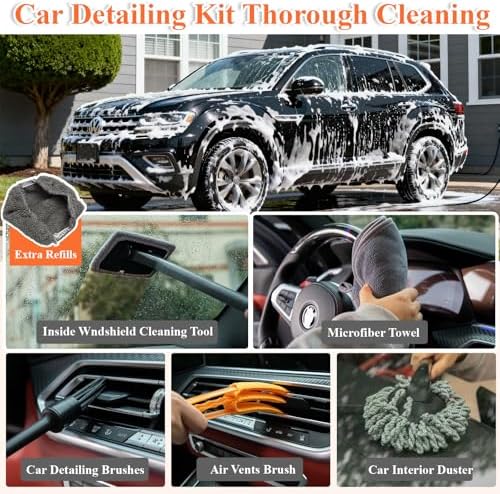 Complete Car Wash Kit with 60inch Heavy-Duty Extension Pole - Image 6
