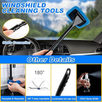 Car Wash Detailing Kit Cleaning Set with Foam Gun Sprayer, Long-Handle Brush, Large Wash Mitt, Towels, Complete Interior & Exterior Car Washing Supply Set (Blue) - Image 7