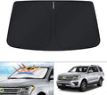 KUST Windshield Sun Shade for Ford Expedition SUV Accessories 2018-2024 2025 Window Sunshade Sun Visor Protector Foldable Blocks UV Rays Keep Your Car Cooler by KUST