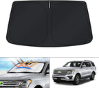 KUST Windshield Sun Shade for Ford Expedition SUV Accessories 2018-2024 2025 Window Sunshade Sun Visor Protector Foldable Blocks UV Rays Keep Your Car Cooler by KUST