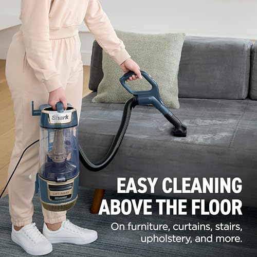 Shark Rotator Lift-Away ADV Vacuum, PowerFins, Dark Pure Water, LU251 - Image 6
