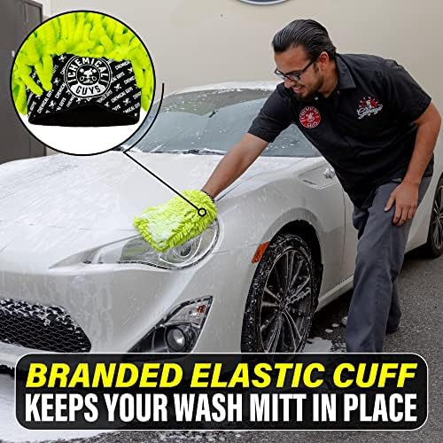 Chemical Guys, Chenille Microfiber Wash Mitt for Cars, Scratch-Free, 2 Pack - Image 5
