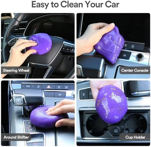 PULIDIKI Car Cleaning Gel Clean Putty Car Interior Cleaner Detailing Kit - Image 5