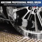 Wheel &Tire Brush, 6PCS Car Wheel Cleaner Brush Set, Detailing Brush Set | Wheel Brushes for Cleaning Wheels, Rim Brush for Car Body Exterior Surface, Carpet, Truck, SUV, RV, Motorcycle - Image 2