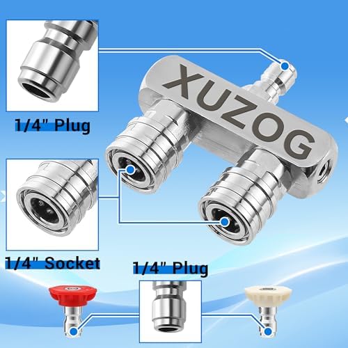 Pressure Washer Tips, 2-in-1 Pressure Washer Nozzle Tips, 5000 PSI - Image 3