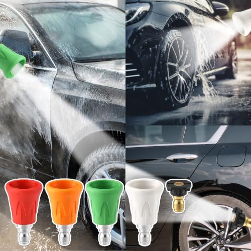 FIXFANS Pressure Washer Nozzle Guard, Power Washer Nozzle Tips, Orifice 2.5 - Image 6