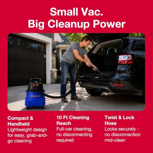 Koblenz WD-6 L212 Wet Dry Vacuum Cleaner, 6 Gallon - Image 2