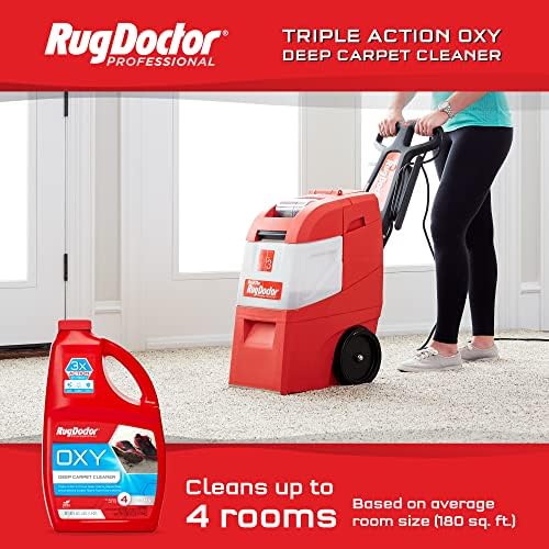 Rug Doctor Triple Action Oxy Deep Carpet Cleaner, 48 oz., Deep Cleans, Deodorizes, & Protects, Concentrated, Professional-Grade, 3X Action Formula - Image 6