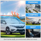 Custom Fit Windshield Sun Shade for Honda CRV CR-V 2012-2016 - Image 6