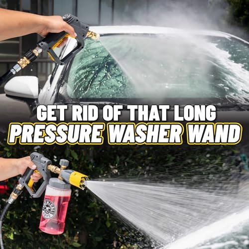 Chemical Guys, Snubby Short Pressure Washer Gun with Foam Cannon Attachment - Image 5