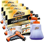 Armor All 2-in-1 Foam Cannon Kit - Car Wash & Detail Cleaning Kit for Power Washers, Garden Hoses, Foam Applicator & Adaptor, Gifts for Men (Pack of 4) by ArmorAll