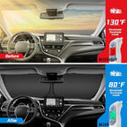 ARISMOTOR Windshield Sun Shade for Kia EV6 2022-2025 2026 - Image 2