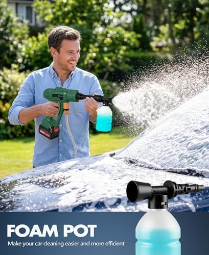 BluSwim Cordless Brushless Car Cleaning Tool with LCD Display - Image 6