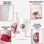 Adam's Polishes Wash Bucket (3.5 Gallon Bucket + Grit Guard) - Car Detailing Tool for Car Washing & Garage Storage | Stores Car Wash Soap, Foam Cannon, Foam Gun, Microfiber Towels & More - Image 2