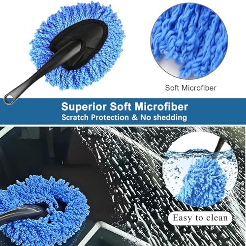 26pcs Car Detailing Brush Set, Car Detailing Kit, Car Detailing Brushes, Car Cleaning Kit, Car Windshield Cleaning Tool, Professional Car Care Kit - Car Wash Brush Kit for Interior Exterior Wheels - Image 5