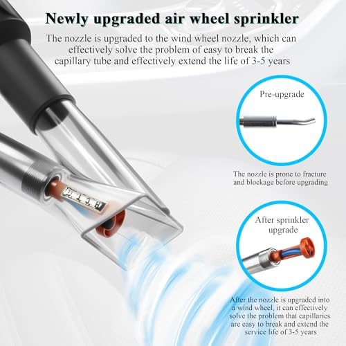 GOCCIDA 2IN1 Car Cleaning Air Blow Gun & Vacuum Gun for Interior Detailing - Image 5