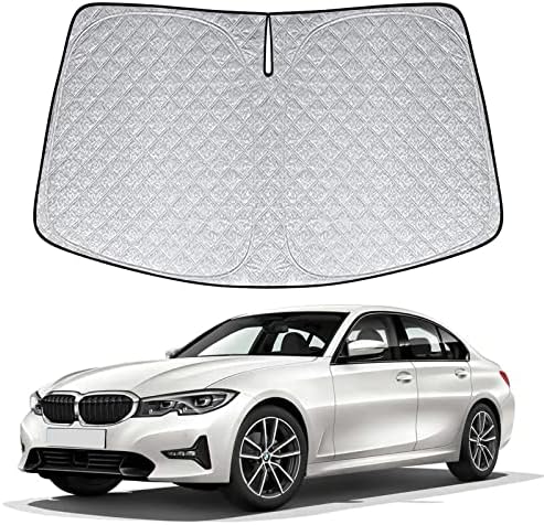 6 Layers Windshield Sun Shade for BMW 3 Series 2020-2024 by Federedevo