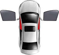Car Side Window Sunshades for Volvo XC60 2. Gen (Spa) 2018-2024, Magnetic UV Protection Shades for Front/Rear Windows, Heat Resistant Sun Visor Shield Accessories,A/2 Front Doors by Unknown