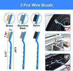 26Pcs Car Detailing Brush Set, Car Detailing Kit, Car Detailing Brushes, Car Cleaning Kit, Car Windshield Cleaning Tool, Professional Car Care kit - Car Wash Brush kit for Interior Exterior Wheels - Image 5