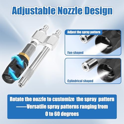 JOEJET Shooter Tip M5 Twist Nozzle, Long Range Soap Nozzle for 3-7 GPM - Image 2