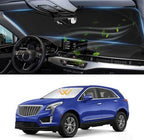 Custom fit XT5 Windshield Sunshade for 2017-2024 2025 2026 Cadillac XT5 by INSAUTO