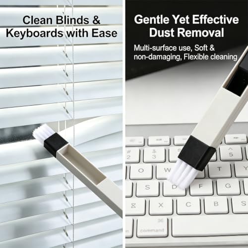 11 Pcs Window Track Cleaner Tools, Window Track Cleaning Brush & Scraper - Image 4