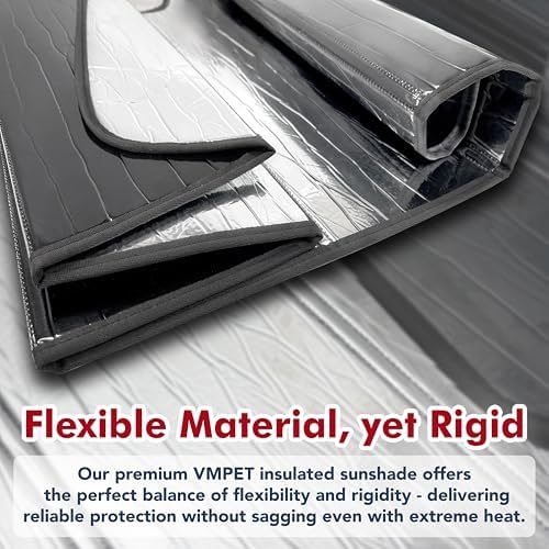 Windshield Foldable Lightweight Sunshade fits Toyota Camry Sedan 2025-2026 - Image 6