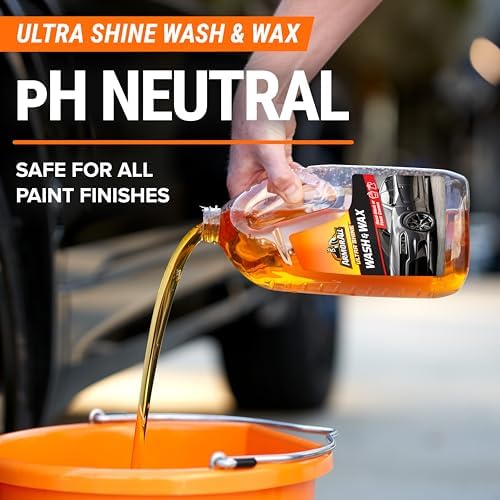 Armor All Cleaning Kit, Car Wash Soap, Wash Mitt & Microfiber Towel - Image 4