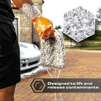 Blackline Microfiber Car Wash Mitt 9"x11" - Scratch & Swirl-Free Plush - Image 4