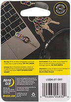 Nite Ize S-Biner MicroLock Stainless Steel - Micro-Sized Dual Carabiner for Keys, Pet Tags & Small Accessories - Center Locking Lever - Twist-to-Lock - Image 7