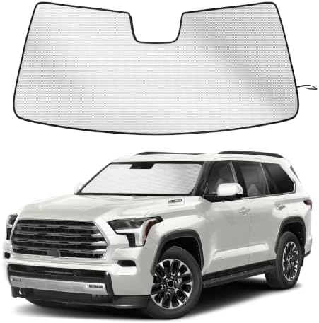 Windshield Sun Shade for to-yota Sequoia 2023-2026 by SULAGIWINDSHIELDSUNSHADE