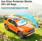 Windshield Sun Shade for Honda Passport 2019-2026 Sunshade - Image 2