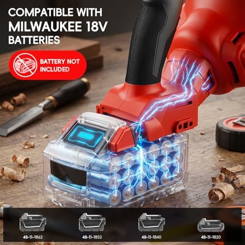 Cordless Handheld Vacuum Cleaner Compatible with Milwaukee 18V Battery - Image 2