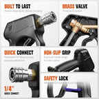 Short Pressure Washer Gun, 4000 PIS Power Washer Gun Car Washing - Image 4