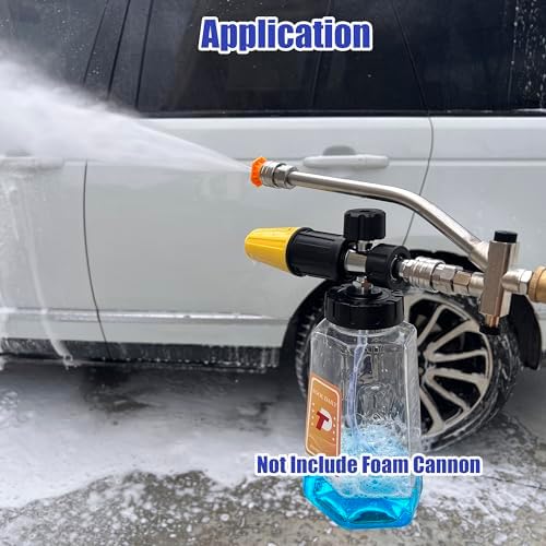 Tool Daily Foam Cannon Dual Connector Accessory, 1/4" Quick Connect - Image 6