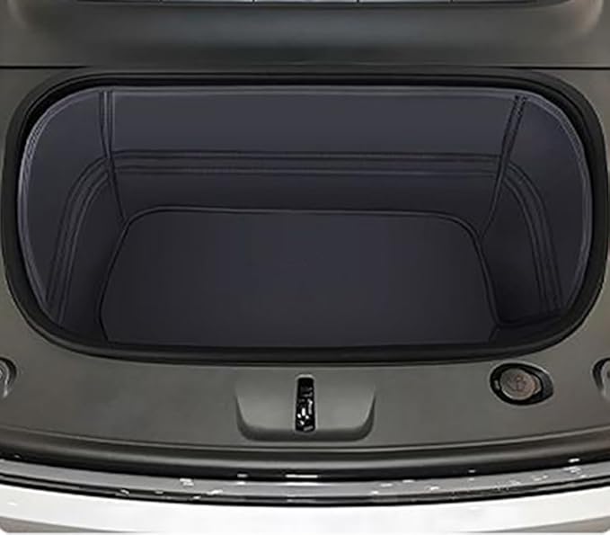 Full Cover Frunk Mat & Rear Lower Trunk Storage & Inner Storage Mat Compatible with Tesla Model Y 2026 Juniper (Not fit Standard)– Full Coverage, Non-Slip, Easy Clean(Black) by ZYCHUANGYING