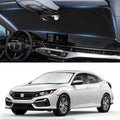 Windshield Sunshade for 2016-2021 Honda Civic Front Window Shades Sun Visor by INSAUTO