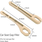Stacool [2026 Upgrade] 2PCS Car Seat Gap Filler with Phone Holder,Multi-Function Car Side Seat Gap Filler for Prevent Items Falling,Universal Car Seat Organizer Car Accessories (Beige) - Image 2