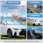 Windshield Sun Shade for Lexus is IS300/IS350/IS500/IS250/IS200t 2014-2026 - Image 6