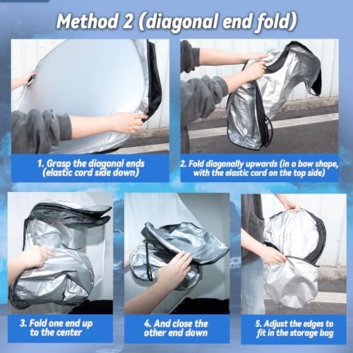 Windshield Sun Shade for 2018-2023 Hyundai Kona - Image 5
