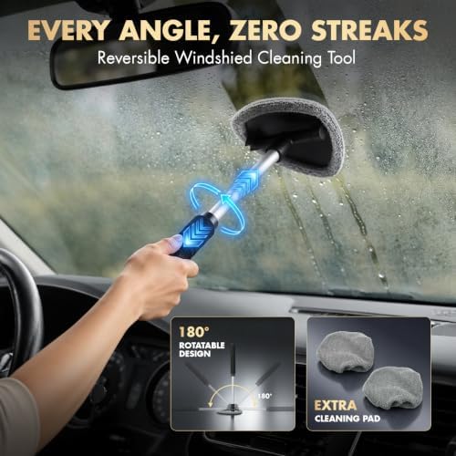 VCANENERGY 29PCS Car Cleaning Kit Interior Detailing for Men Women（Grey） - Image 4