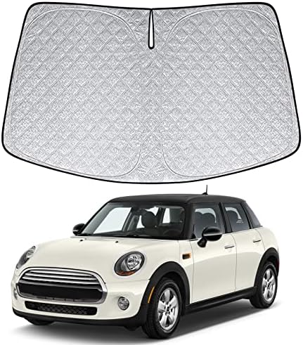 6 Layers Windshield Sun Shade for Mini Cooper 2015-2024 by Federedevo