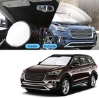 TINGLU Sun Shade for Hyundai Santa Fe 2013-2018 Accessories Windshield Sun Shade Window Shade UV Rays Protection Sun Visor Cover with Steering Wheel Sunshade Storage Bag - Image 6