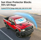 Windshield Sun Shade for Dodge RAM 2500 3500 2010-2026 Sunshade - Image 2