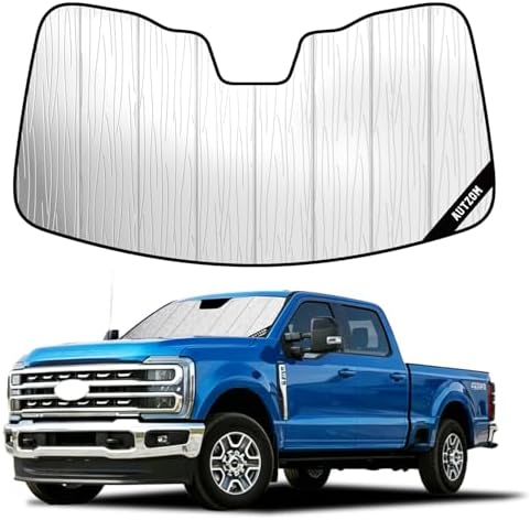 Windshield Sunshade for Ford Super Duty F250/F350/F450/F550/F600 2023-2026 by Unknown