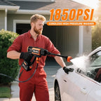1850 PSI Upgraded Cordless Washer with Brushless Motor - Image 2
