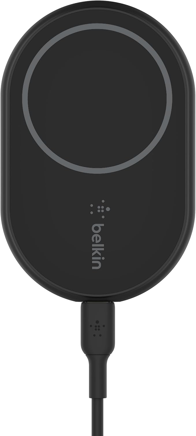 Belkin 10W Magnetic Wireless Car Charger, Vent Phone Mount | iPhone 17/16/15/14 compatible, Pixel 10, power adapter included, hands-free driving, air vent mount - Image 3