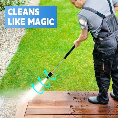 Yupjlia Turbo Nozzle Pressure Washer Tips, 4000 PSI Max, 360° Rotating - Image 2