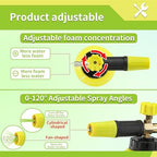 Foam Cannon, Compatible with Portland Husky Ryobi Pressure Washer - Image 3